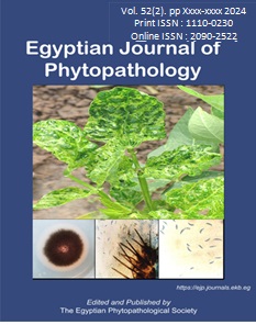 Egyptian Journal of Phytopathology