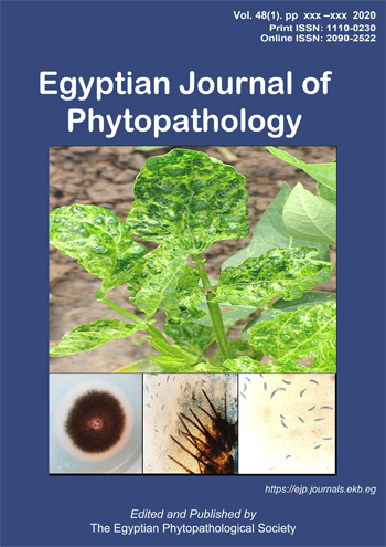 Egyptian Journal of Phytopathology
